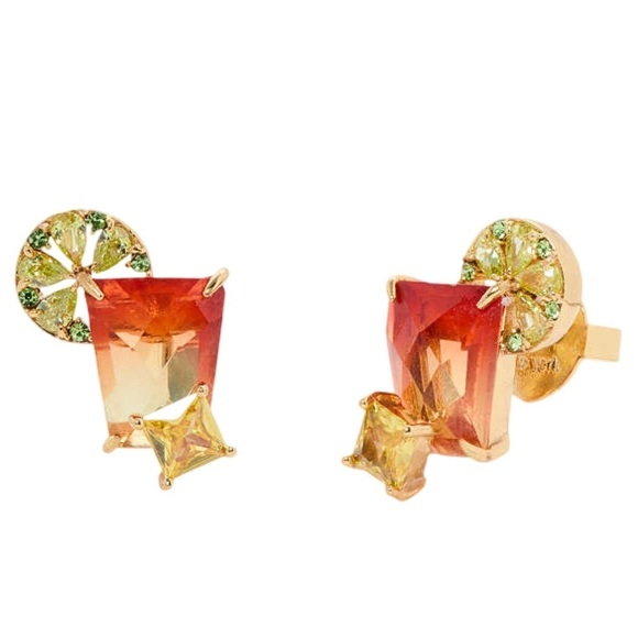 KATE SPADE • Sweet Treasures Stud Cocktail Earrings - Picture 3 of 7